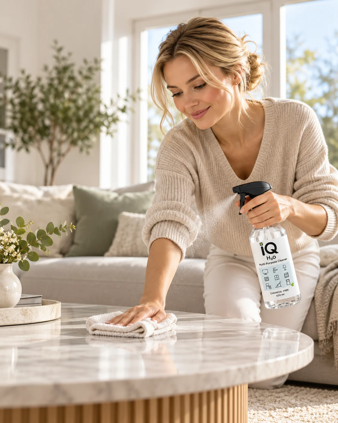 iQH2O i en ljus hemmiljö